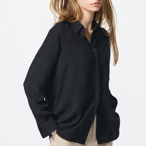 Uniqlo Black Blouse